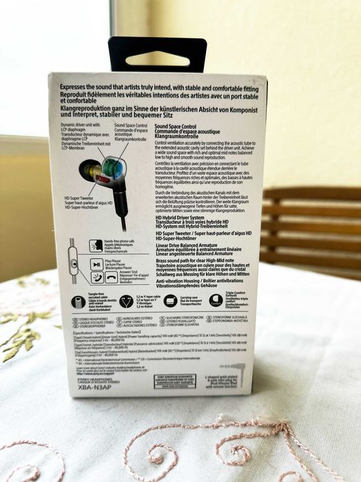 Casti Sony XBA-N3 HiRes Hybrid