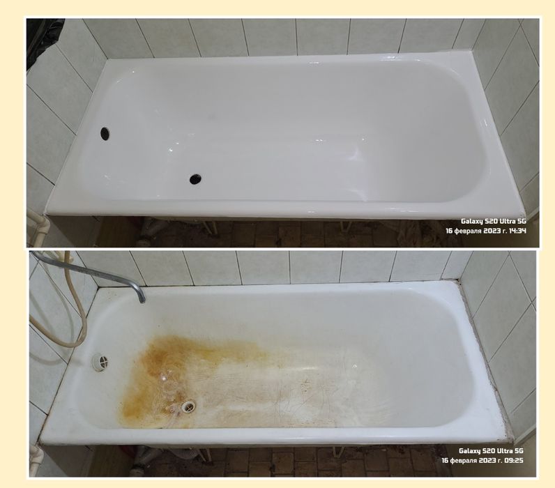 Эмалировка ванны,реставрация ванн,ремонт ванн!