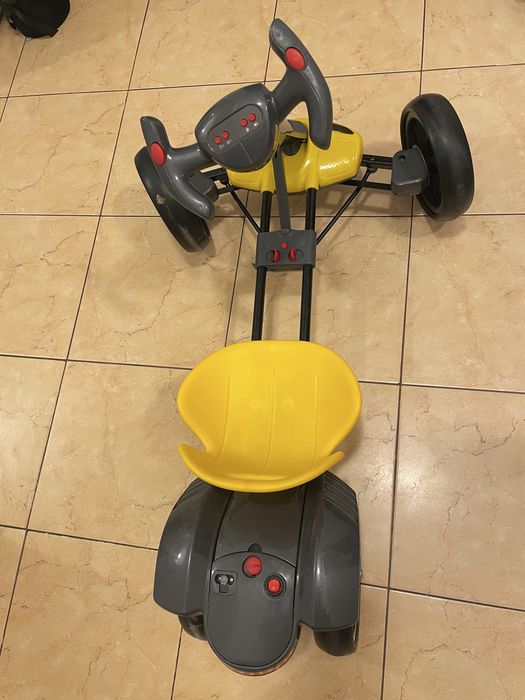 Kart electric de drift, pliabil, cu baterie de 12V, 1 Motor, Bluetooth integrat, 3 Ani+