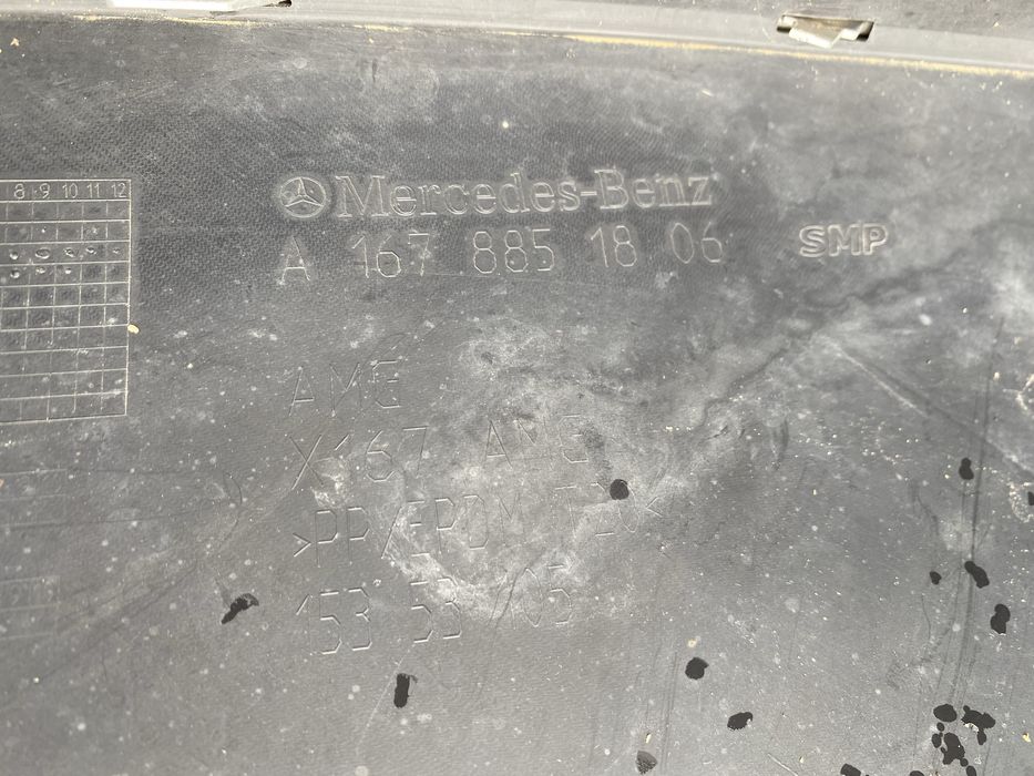 Предна броня за mercedes gls w167 amg/мерцедес глс2019-2023г/амг пакет