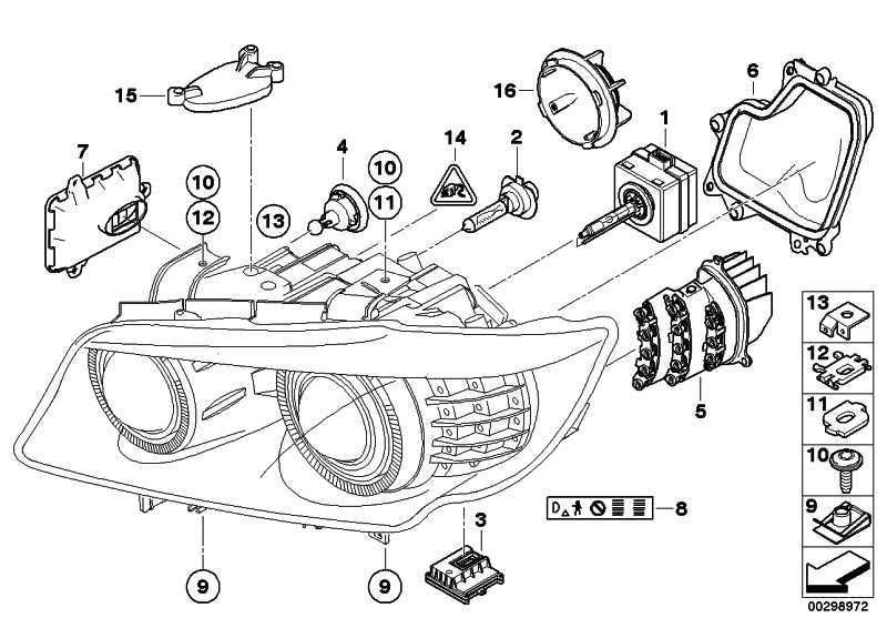 Лед модул мигачи BMW E90/E91 LCI Фейслифт, Нови с гаранция