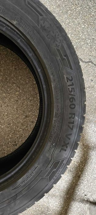 Vand anvelope de iarna Barum Polaris 215/60 R17 VXL M&S Radial Tubeless putin folosite