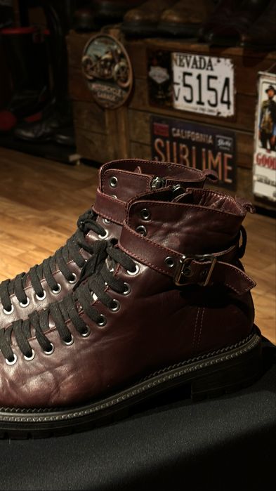 Ботинки из натуральной кожи