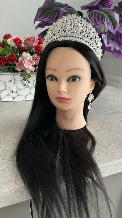 Diadema noua pentru mireasa varianta mare