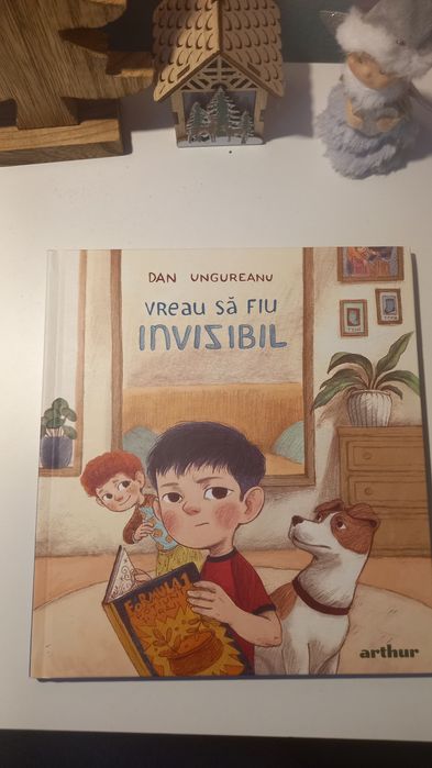 Carte copii Vreau sa fiu invizibil
