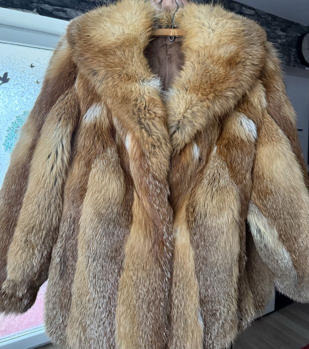 Blana naturala vulpe canadiana red full