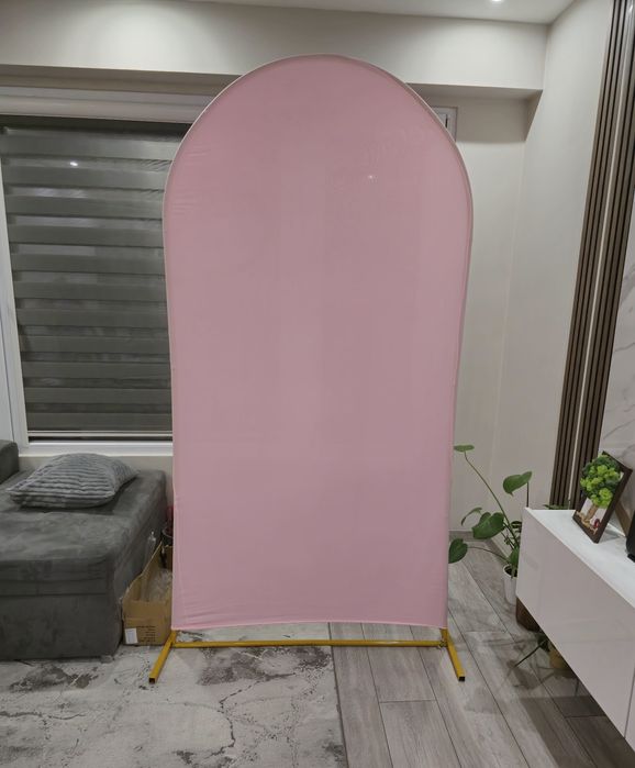 Арка с калъф под наем 200см.×100см;180× 80см. И Кръгла арка 2м.×2м.
