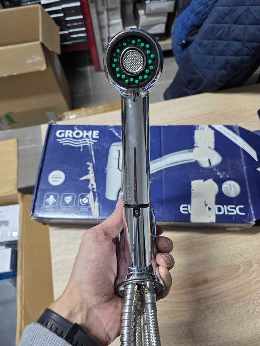 Grohe Eurodisc - Baterie chiuvetă, monocomandă, crom 32257001