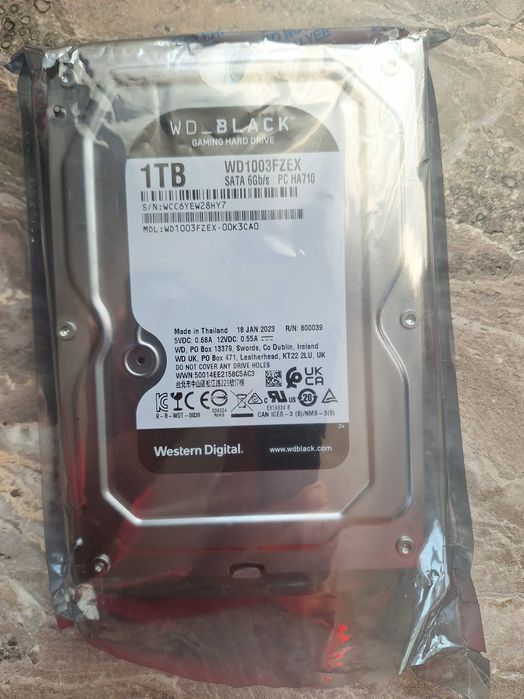 Vand Hard Disc HD WD black 1TB 7200rpm