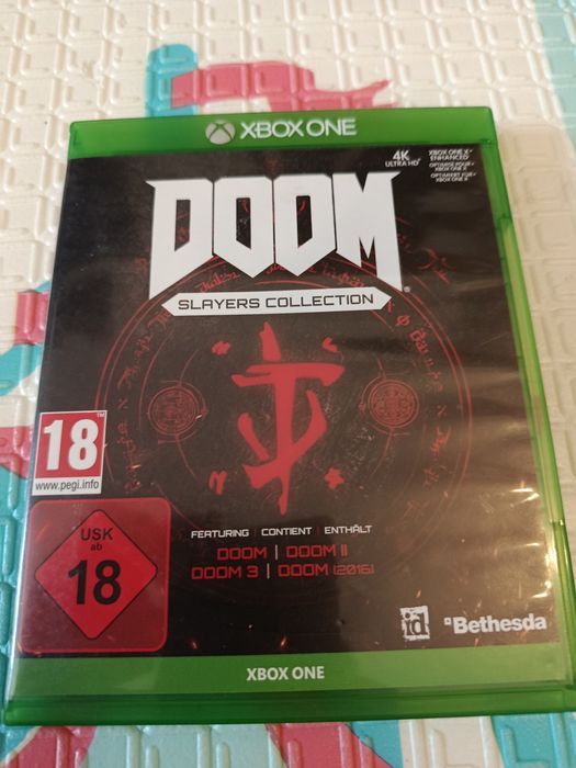 DOOM SLAYERS EDITION  xbox one  4 jocuri in 1 cd  colectie