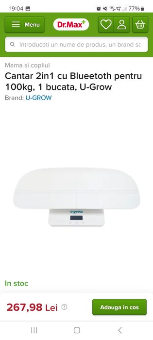 Cantar u-grow  0- 100 kg