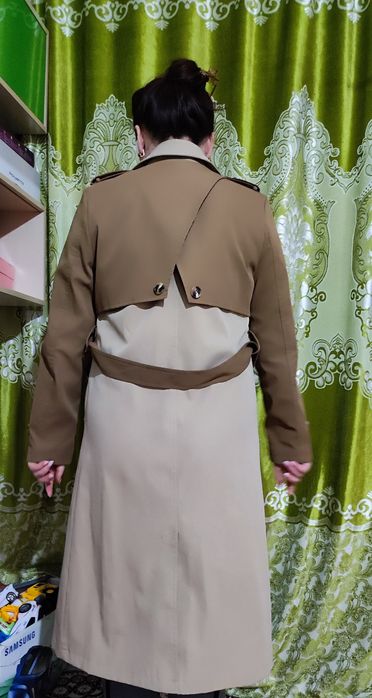 Тренч бежевый, 46-48размера