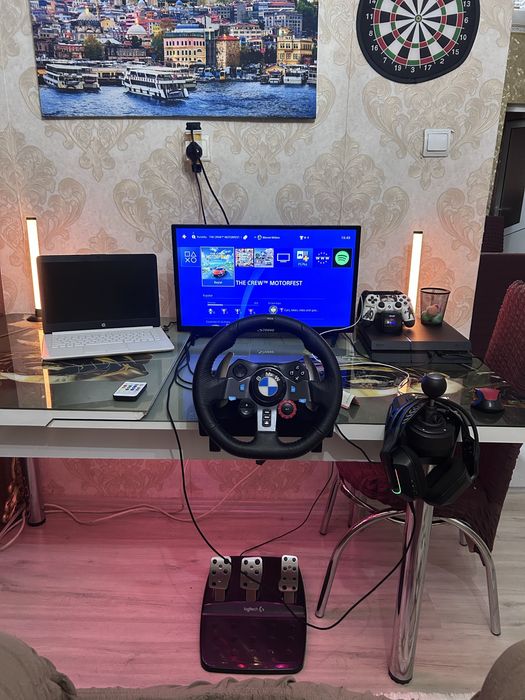 logitech g29 волан с педали + скоростен лост
