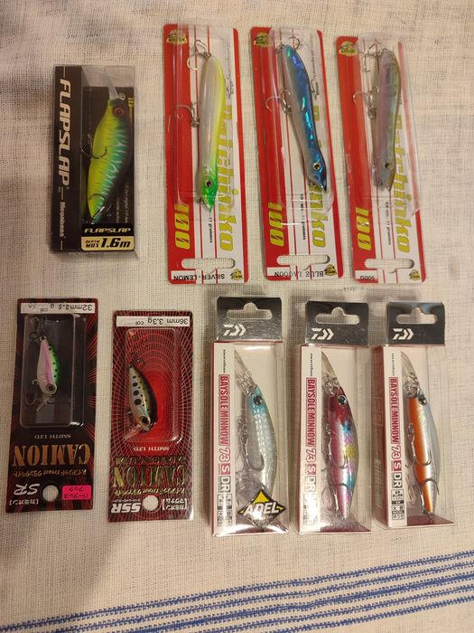 Yamaga Blanks Wizy 610/4pcs,Shimano 25 Twin Power XD,Shimano 22 Stella 1000,C2000S,C2500S,воблери.