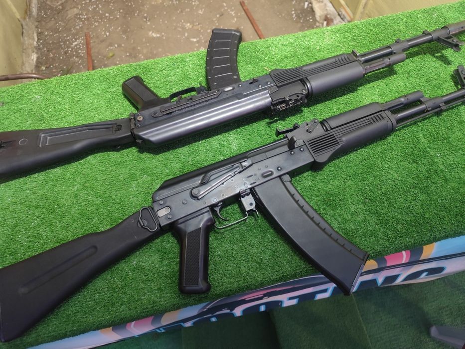 Стрелбище еърсофт калашници