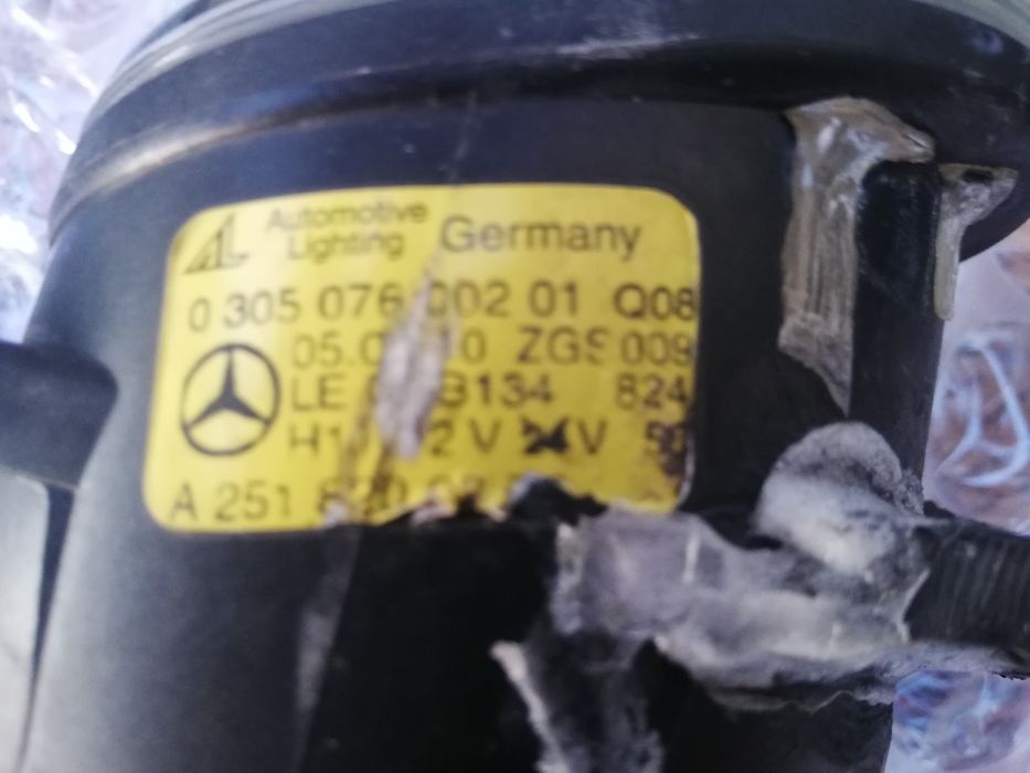 Халогенни мерцедес 164 фейс 2011гд