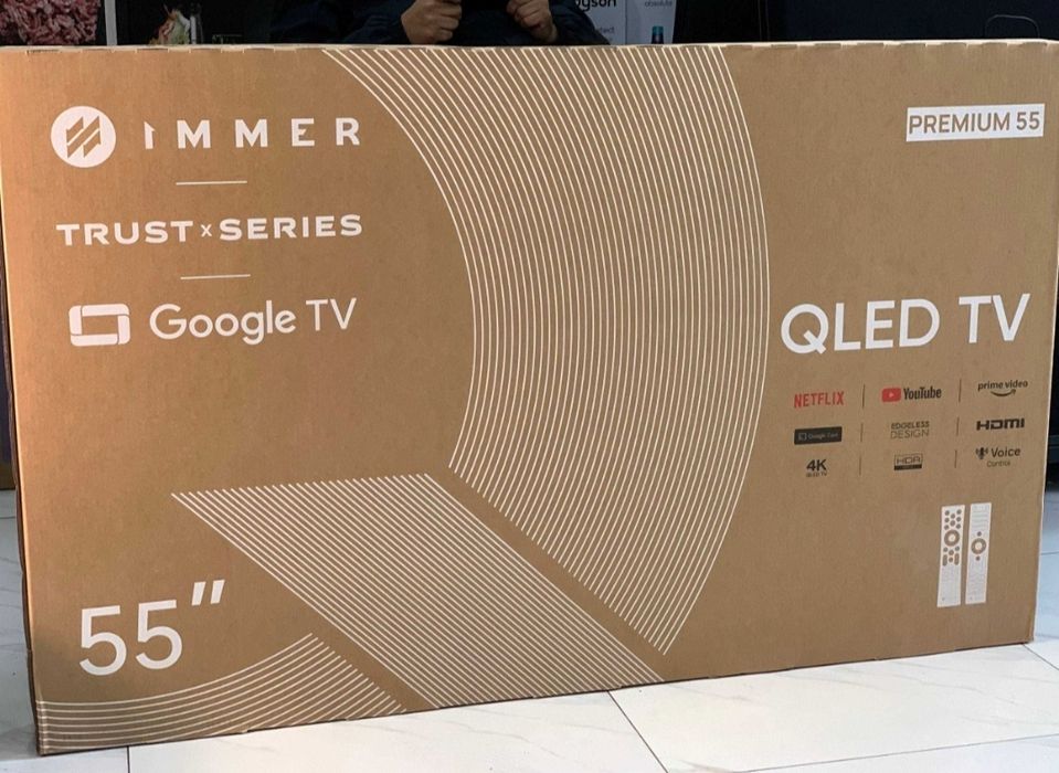 Телевизор Immer 55UHD SMART 4K Android 15.0 TV