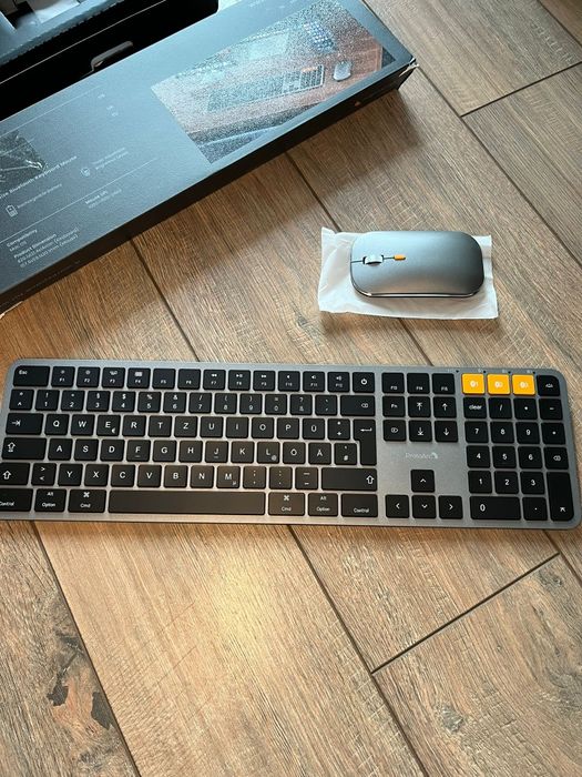 Tastatura bluetooth si mouse pentru Mac os