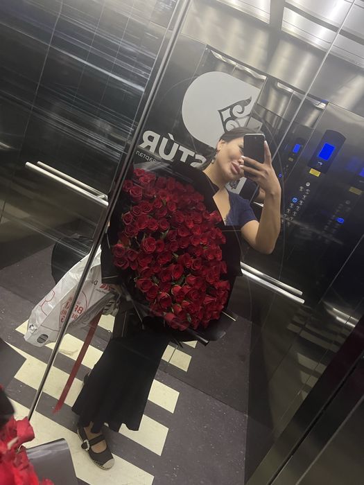 101 роза метровые