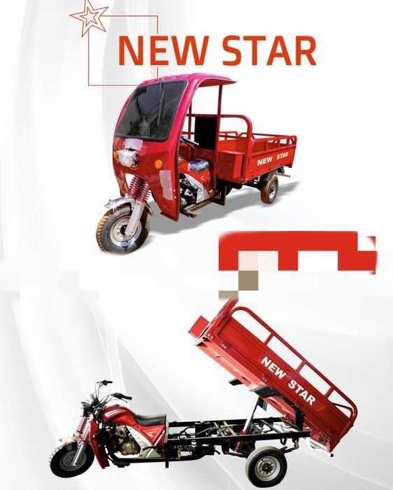 NEW STAR O'zi ag'daruvchi(Somasval) motosikl srochni sotiladi.Motor200