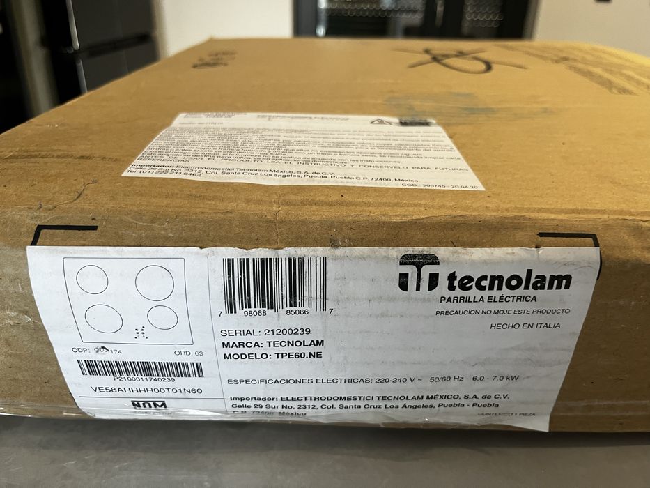 Plita electrica ceramica tecnolam