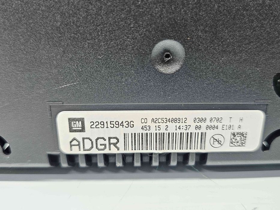 Display bord Opel Mokka [Fabr 2012-2019] A2C53408912