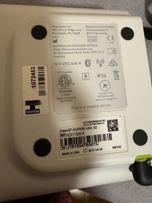 Aparat apnee Philips Respironics Dreamstation