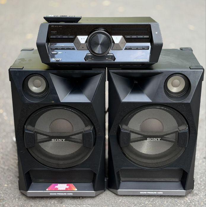 Аудио система Sony SHAKE-33, 2200W, Bluetooth, NFC, USB, CD, Bass Bazuca