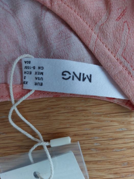 Bluză cu imprimeu marmorat