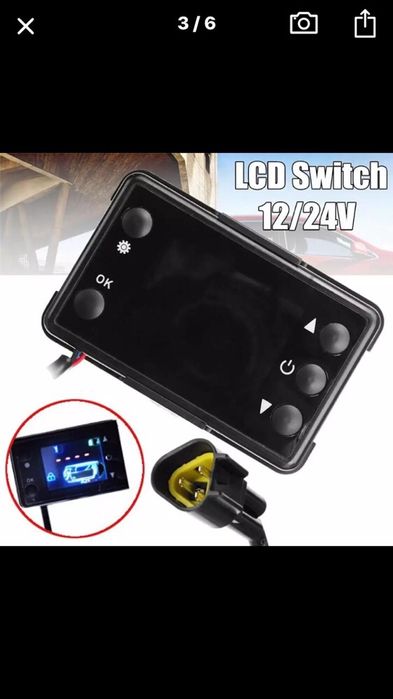 Автонгмка сухой фен 12-24 вольт