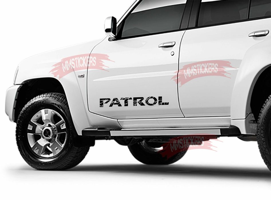 Автомобилен Стикер Подходящ за Nissan Patrol offroad 4x4 №BG52651