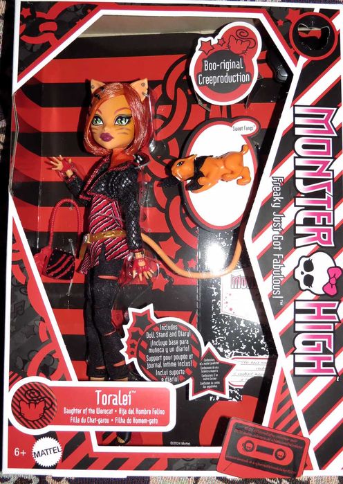 Кукла Monster High Торалей базовая репро оригинал
