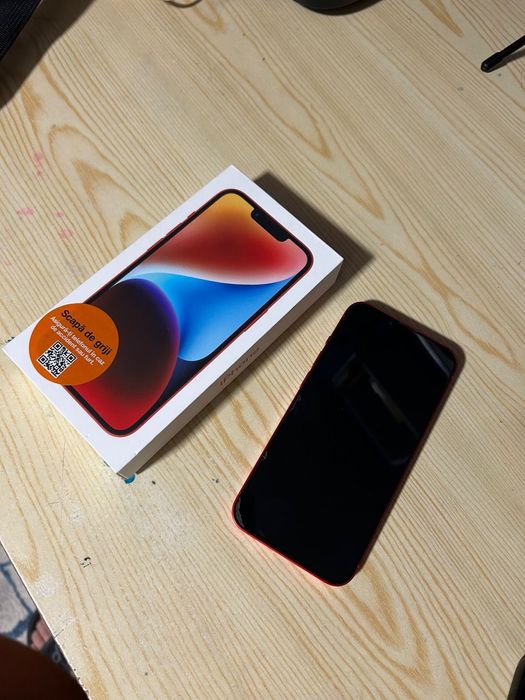 iPhone 14 Red 128GB – Stare foarte bună