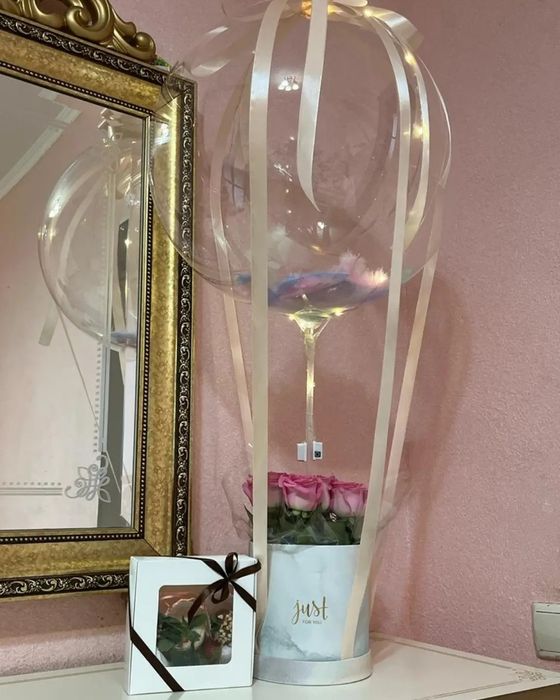 Подарок в воздушном шаре