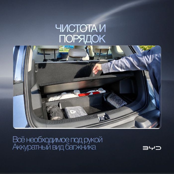 Органайзер в багажник для BYD Yuan Up