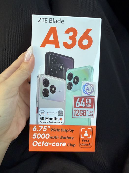 Телефон ZTE blade A36