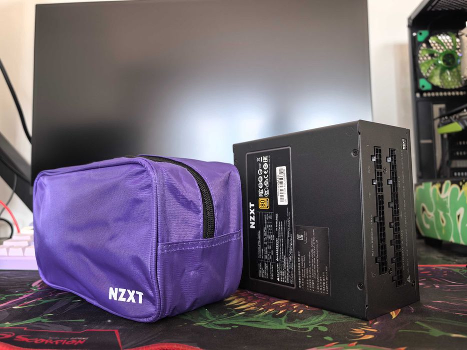 Модуларно захранване NZXT C850 Gold - Без прашинка!