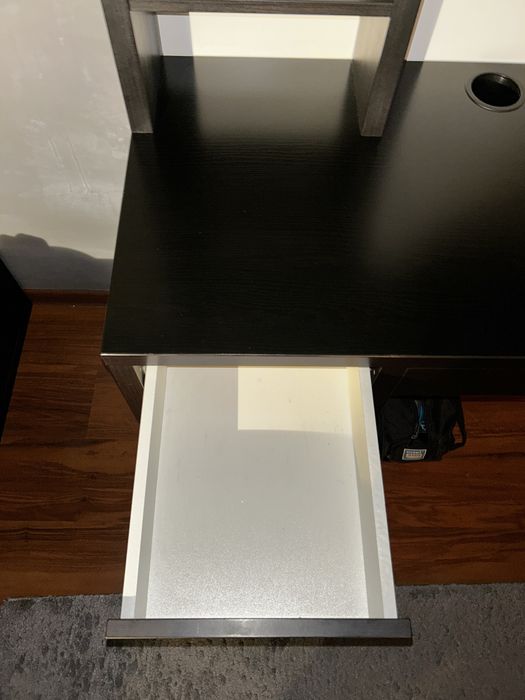Birou Ikea Micke Culoare Negru-Maro