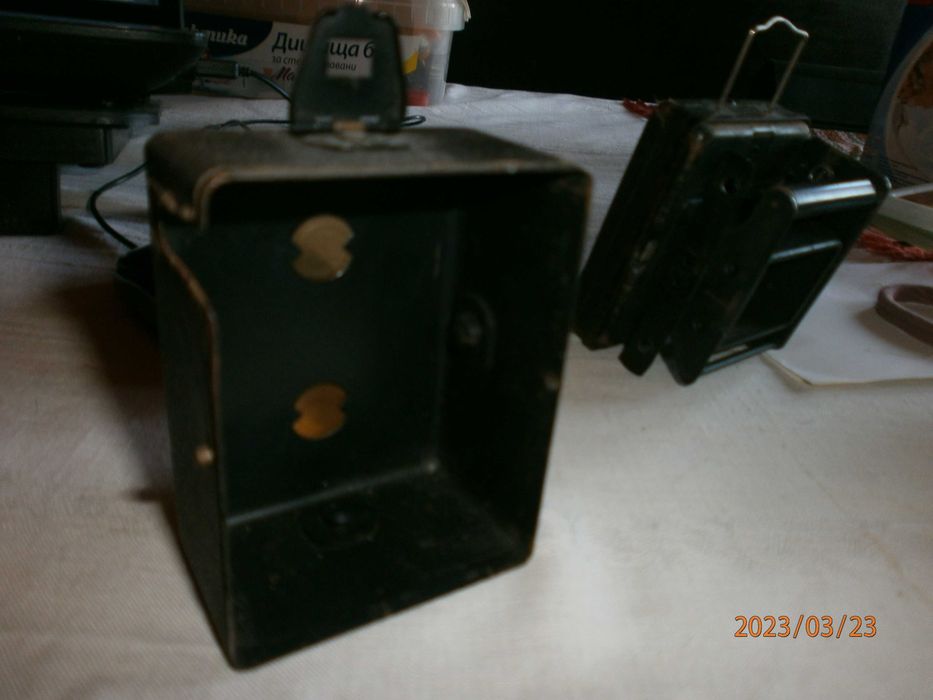 Фотоапарат Zeiss Ikon Baby Box Tengor 54/18 1930 година.