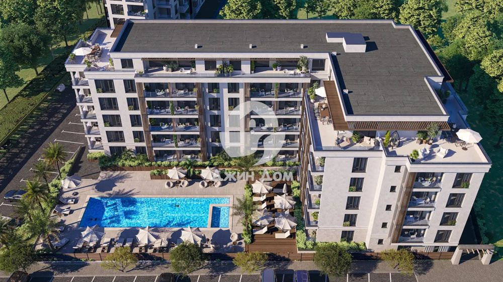 Тристайни апартаменти в к-с „Парадайз Резиденс“, гр. Несебър