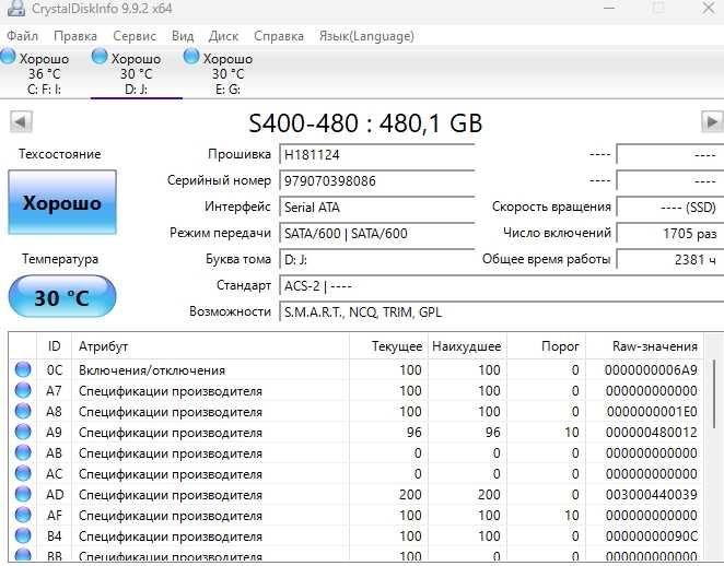 ССД и ОЗУ для ноутбука