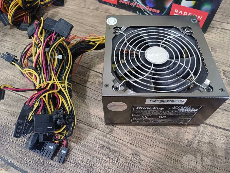 Блок питания Huntkey APFC600. 600W.