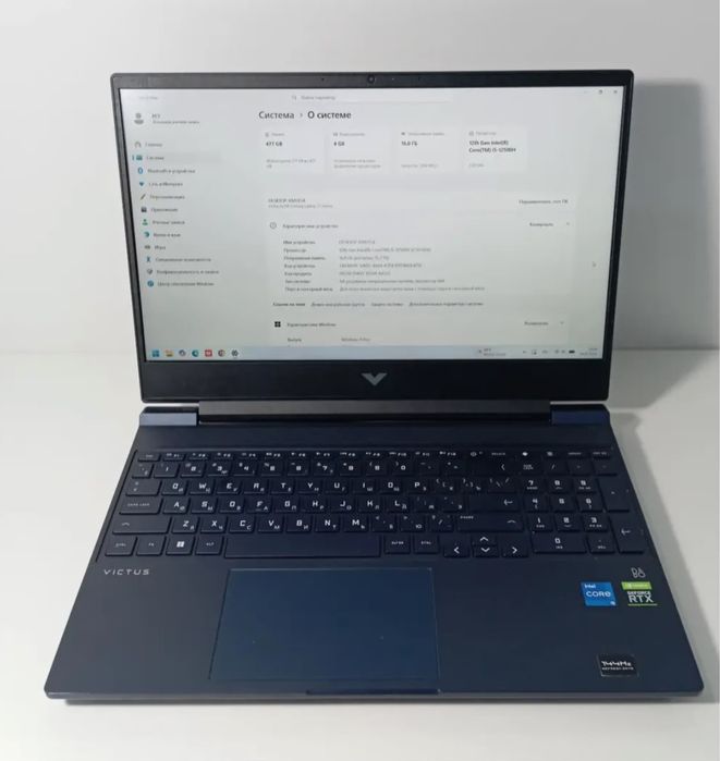 Игровой ноут HP Victus 15