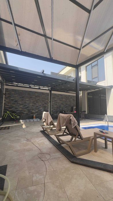 Моторизованная пергола Навес Навес Motorli pergola