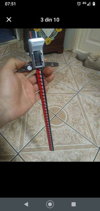 Subler digital de adâncime 300 mm HOLEX
Citire comutabilă: mm / inch
A