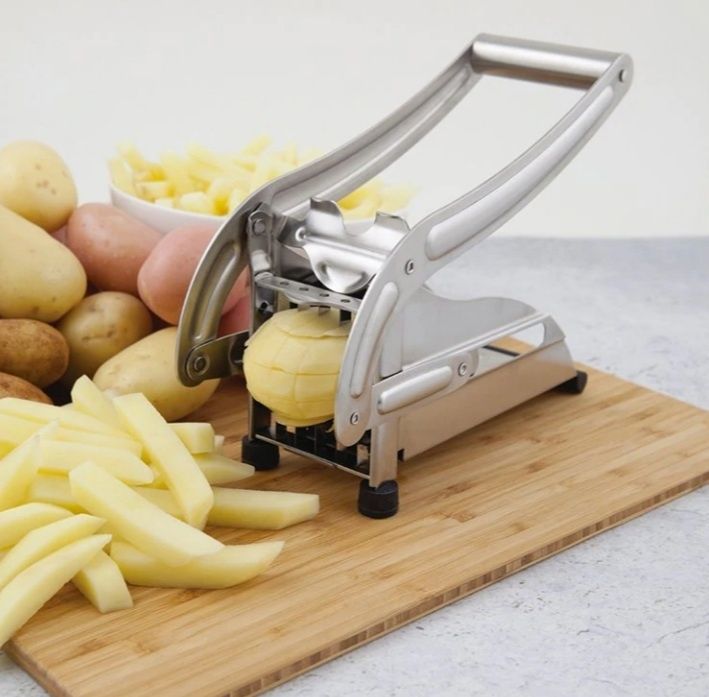 Aparat inox pentru taiat cartofi si legume Potato Chipper