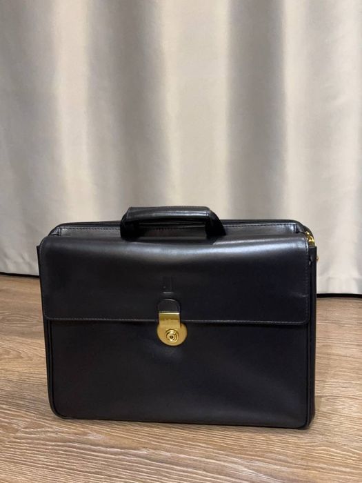 Сумка чемодан дипломат кожаный