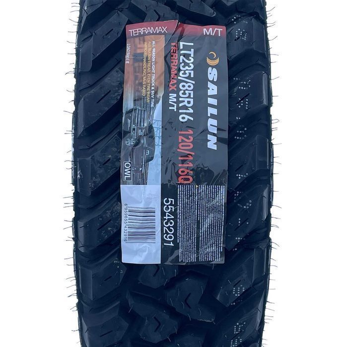 Anvelopa NOUA M+S* M/T Off Road 235/85R16 Sailun Terramax M/T 120/116Q