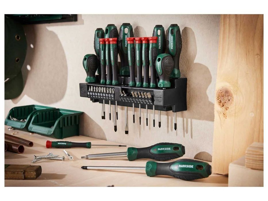 PARKSIDE комплект накрайници и отвертки,37 части
