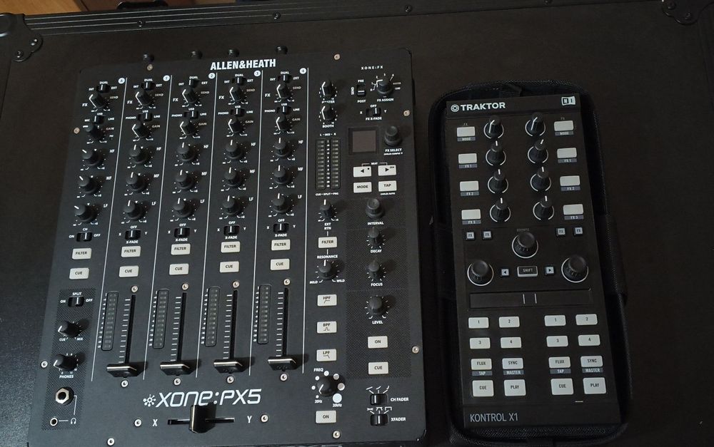 Setup Dj Xone PX5 și Traktor X1